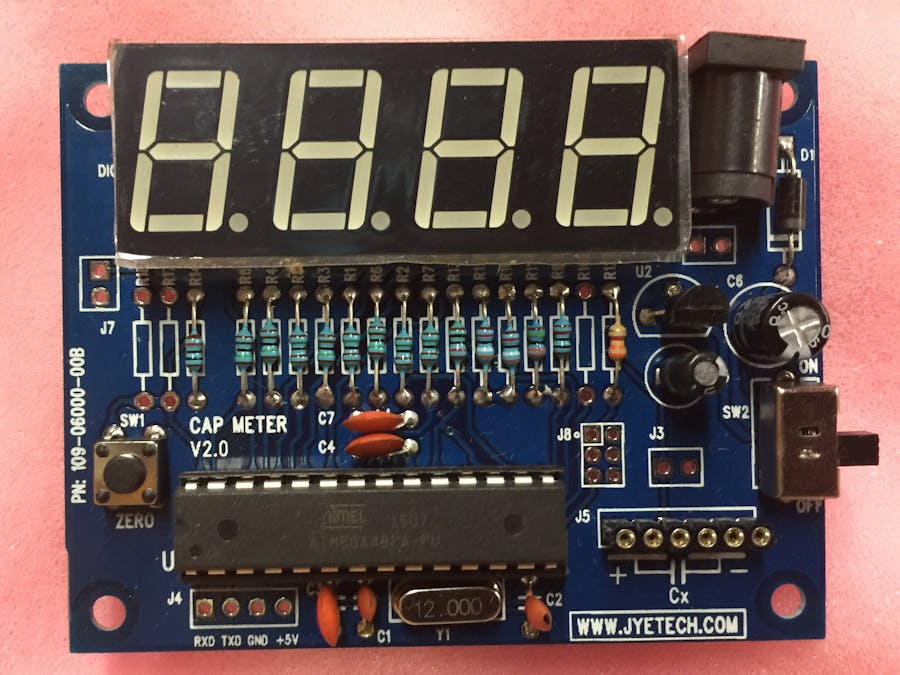 Capacitance Meter Hackster.io
